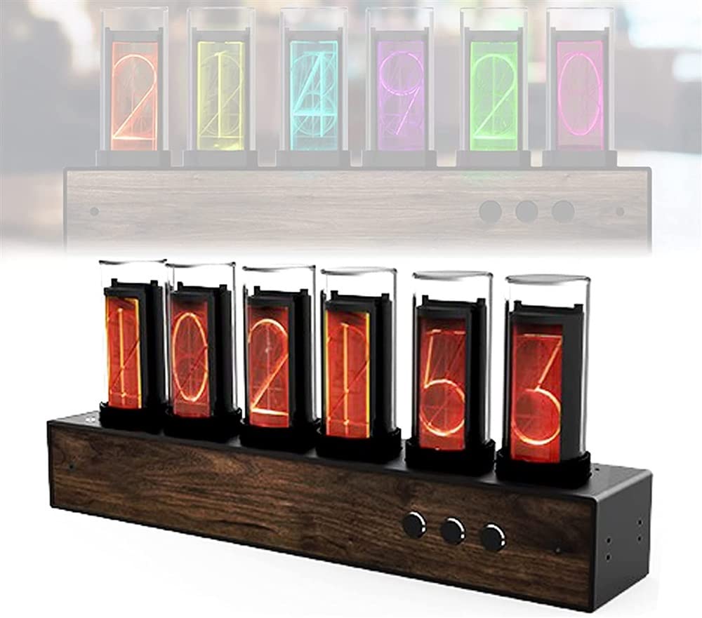 Amazon.co.jp: ニキシー管時計キット、グロー管時計、5V電圧7モード