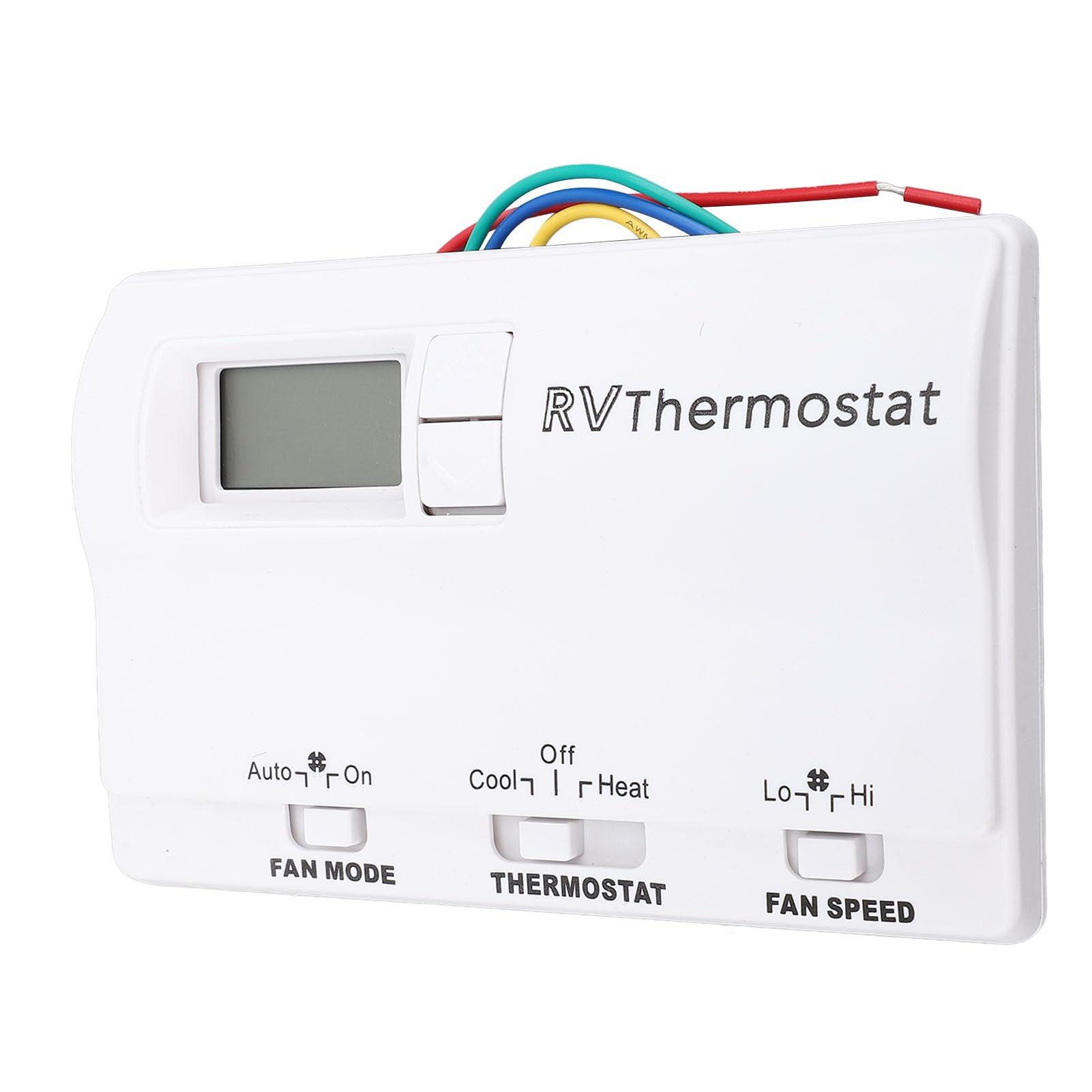 Termostato digital RV con temperatura ajustable (blanco)