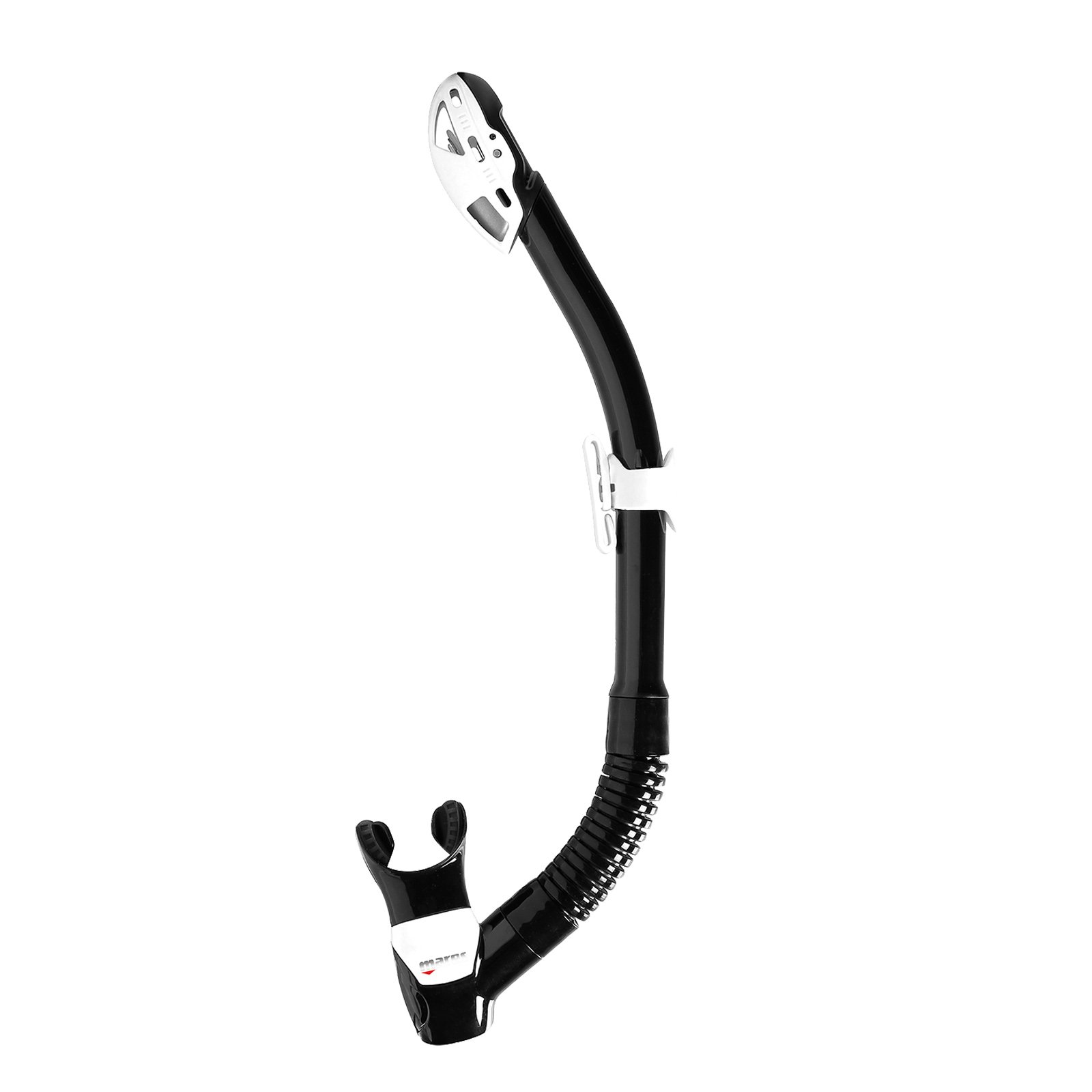 Mares 411487, Snorkel Adult Unisex, unisex adult, 411487, black/white, One Size