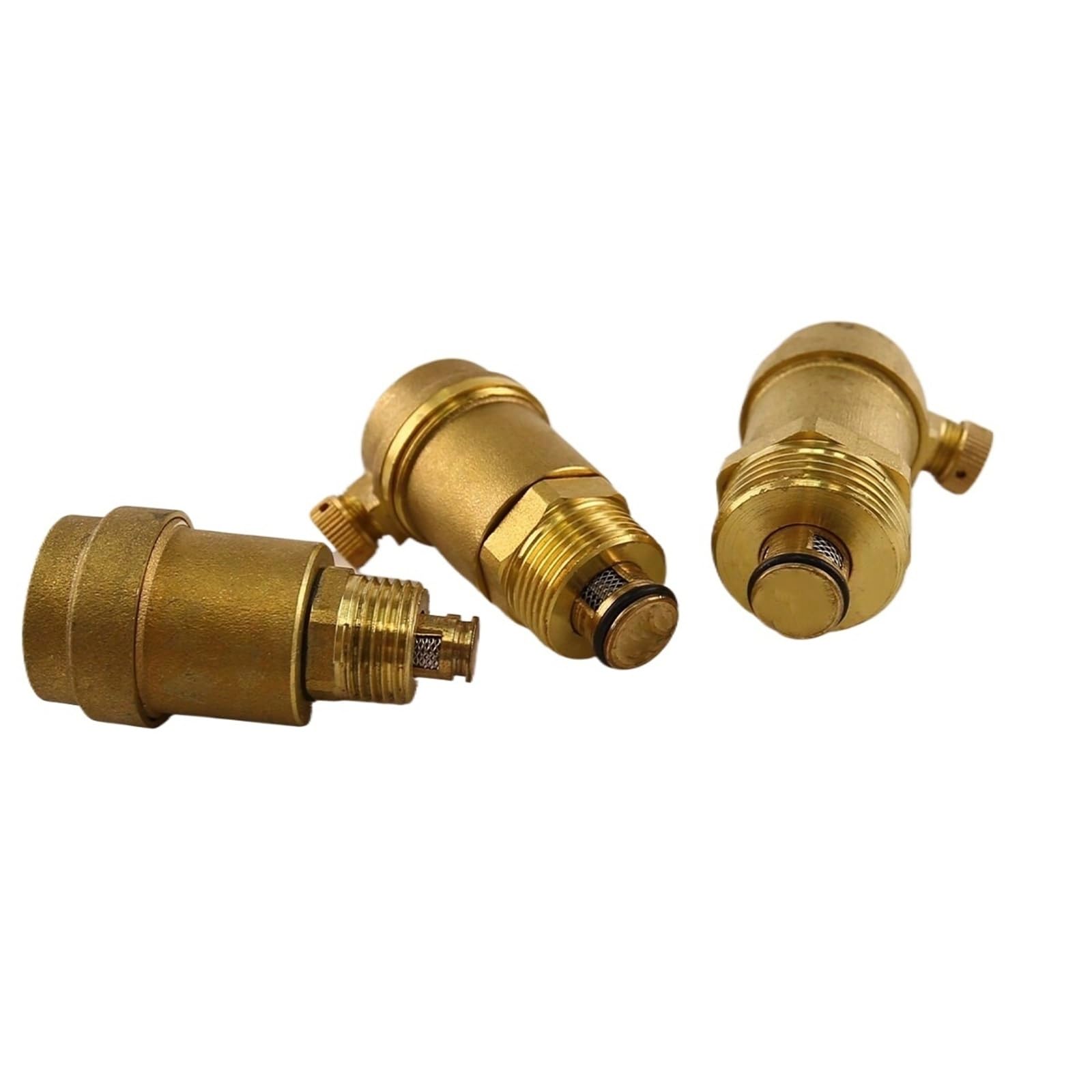 Trgyjgkf One Color Brass Air Vent Valve Automatic Pressure For Solar Water Heater Relief Value Hardware Tools(Dn15)