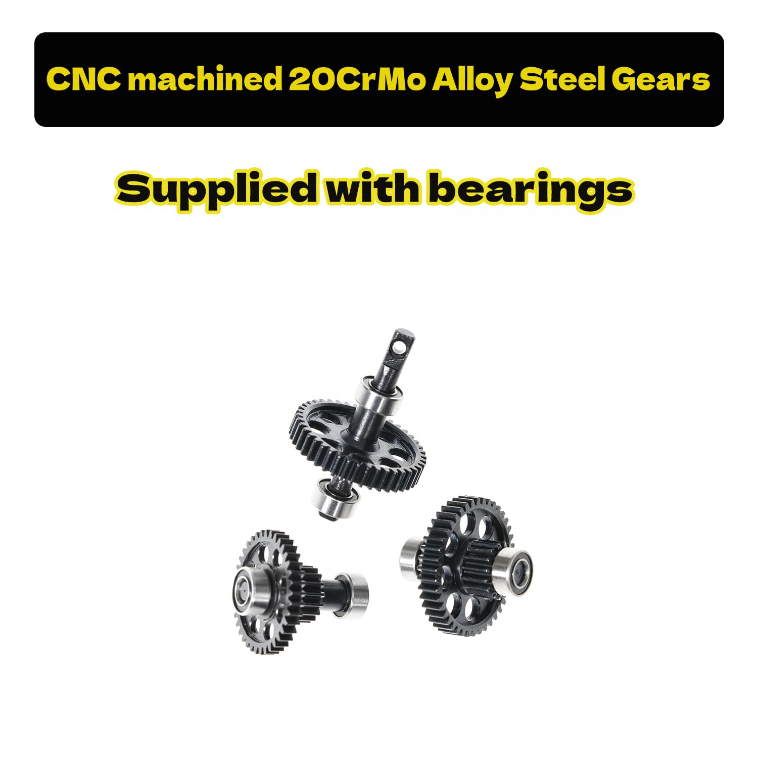 Amazon.com: RampCrab Transmission Gear Set for TRX4M RC Car, Low