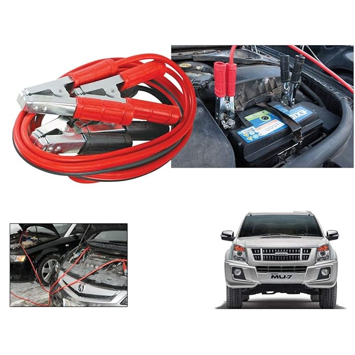 Buy Unipearl Car 500 Amp Heavy Duty Jumper Booster Cables Used to