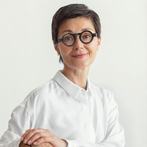 Miniatura 8 de Lentes de lectura con bloqueo de luz azul para hombresmujeres 2.75 Retro Redondo Anti fatiga ocular Lector rojo Milo FT0969