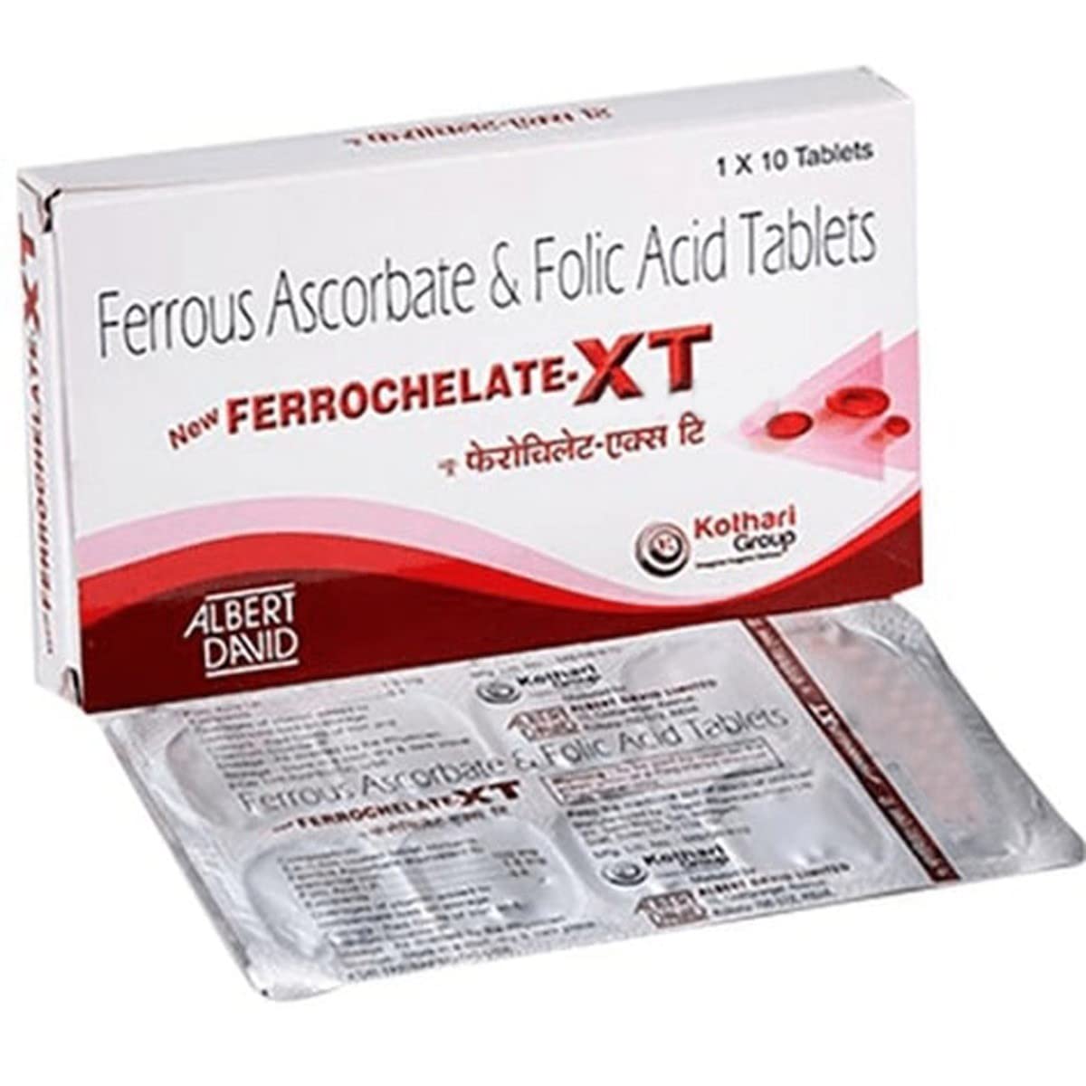 New Ferrochelate-XT - Strip of 10 Tablets