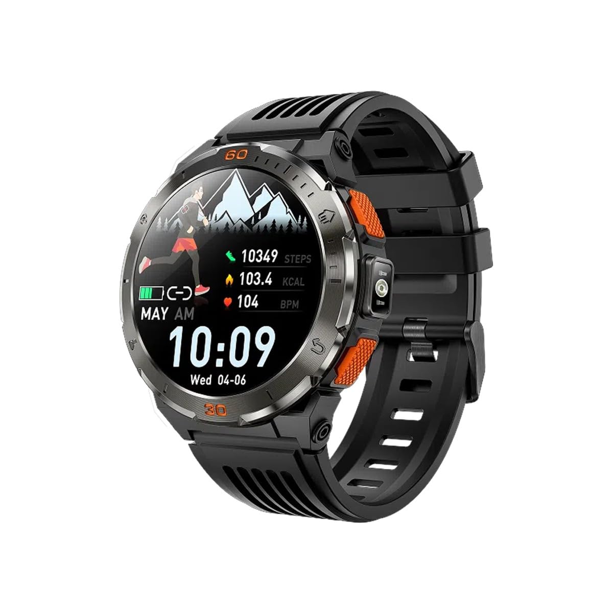 acer SOSPIRO R10 Smartwatch GPS AMOLED 1.43” – Reloj Inteligente Deportivo con Bluetooth 5.2, Monitor Cardíaco SpO2, 8 Modos Deportivos, Resistente al Agua 3ATM – Negro
