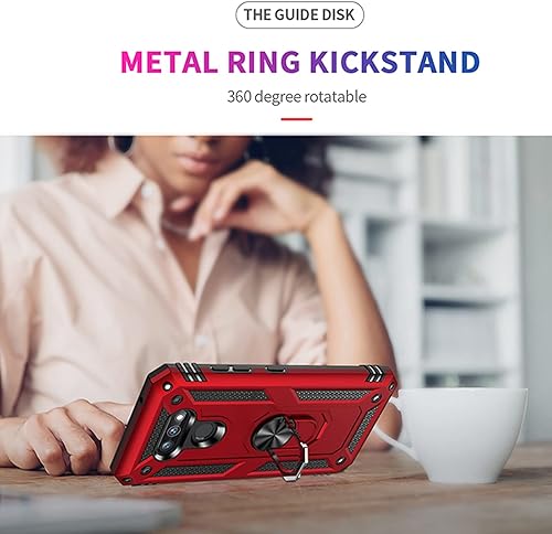 Miniatura 2 de Funda compatible con LG Premier Pro Plus de 61 pulgadas Harmony 4K40SK41 con protector de pantalla de vidrio templado y soporte de anillo accesorios