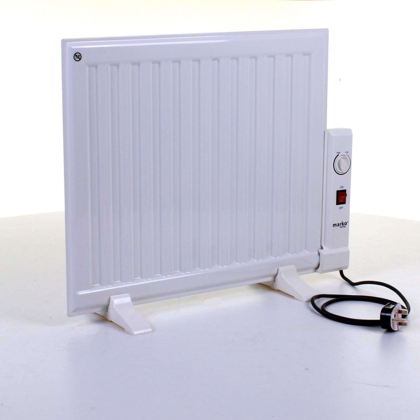 Marko Electrical 400W Panel Heater Oil Filled Radiator Freestanding Home  Electric Fire Thermostat : Amazon.co.uk: DIY u0026 Tools