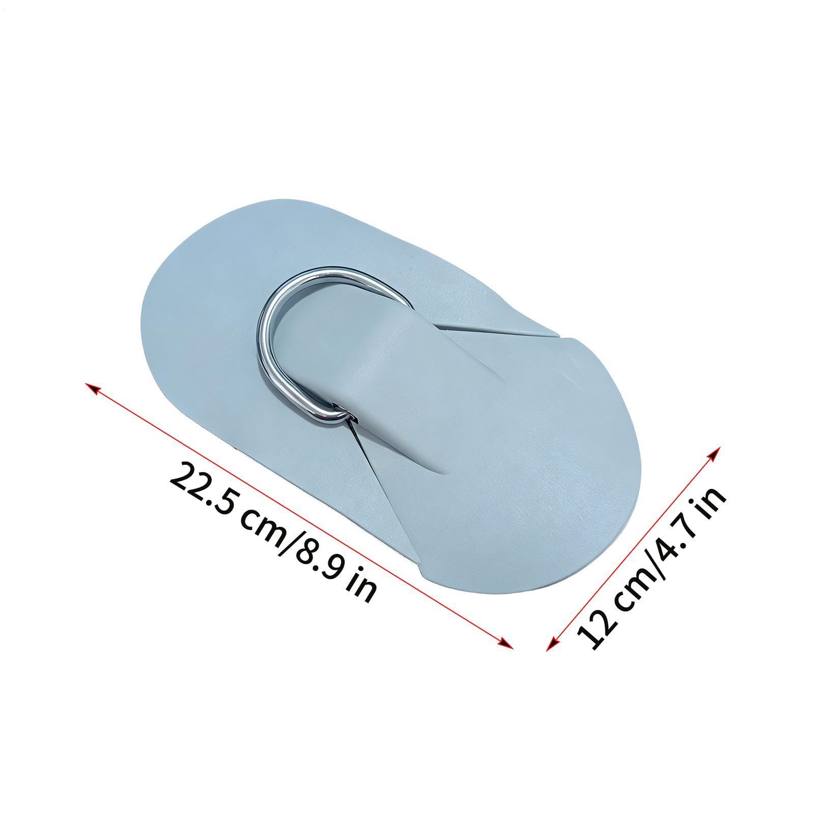 Anillos de tabla de remo, hebilla en forma de D, herramienta inflable con estilo de amarre, hebilla para kayak, canoa, soporte práctico para tabla de surf, balsa, , camping, , vacaciones