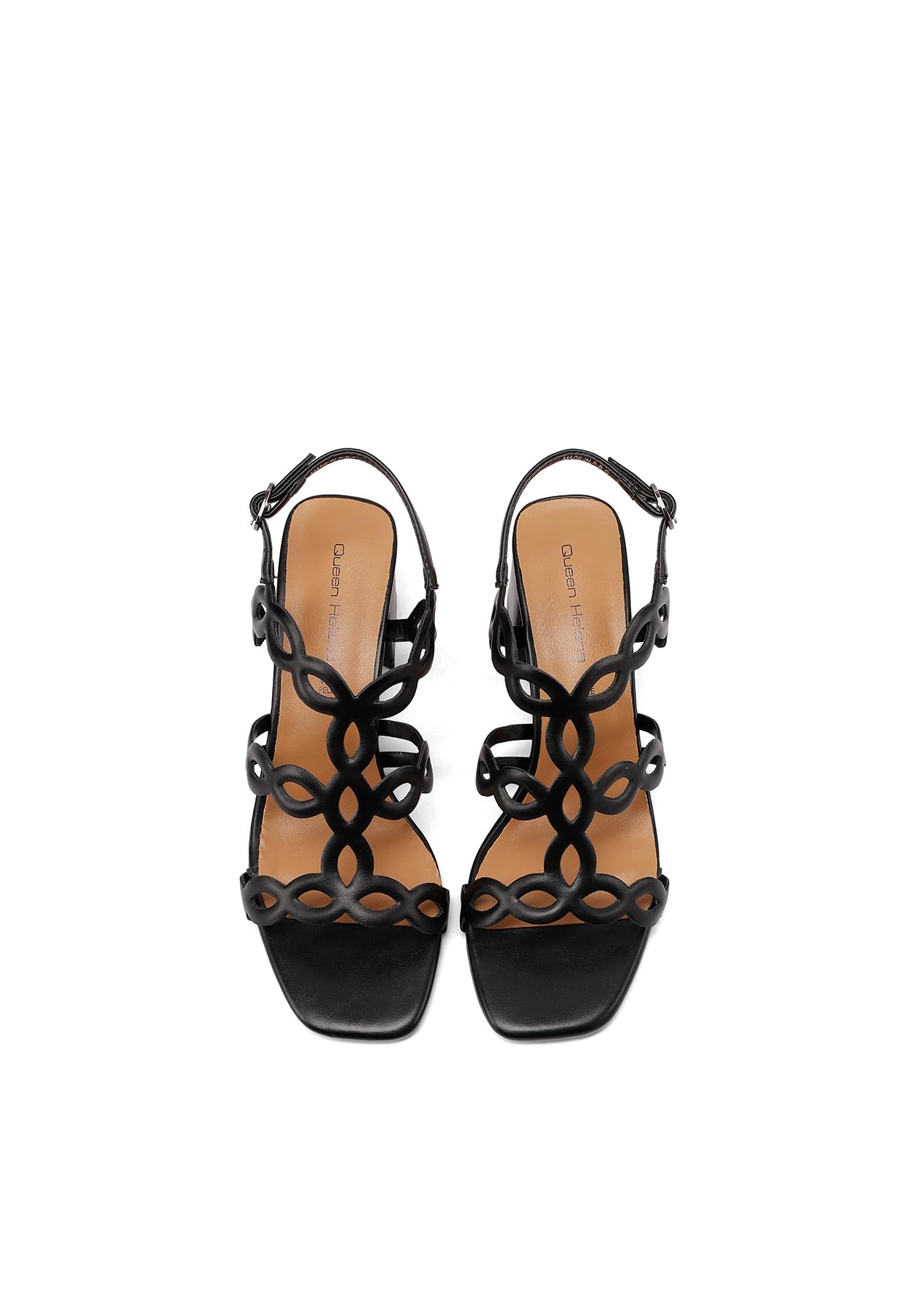 QUEEN HELENA Sandali Eleganti con Tacco Basso Donna ZM11031