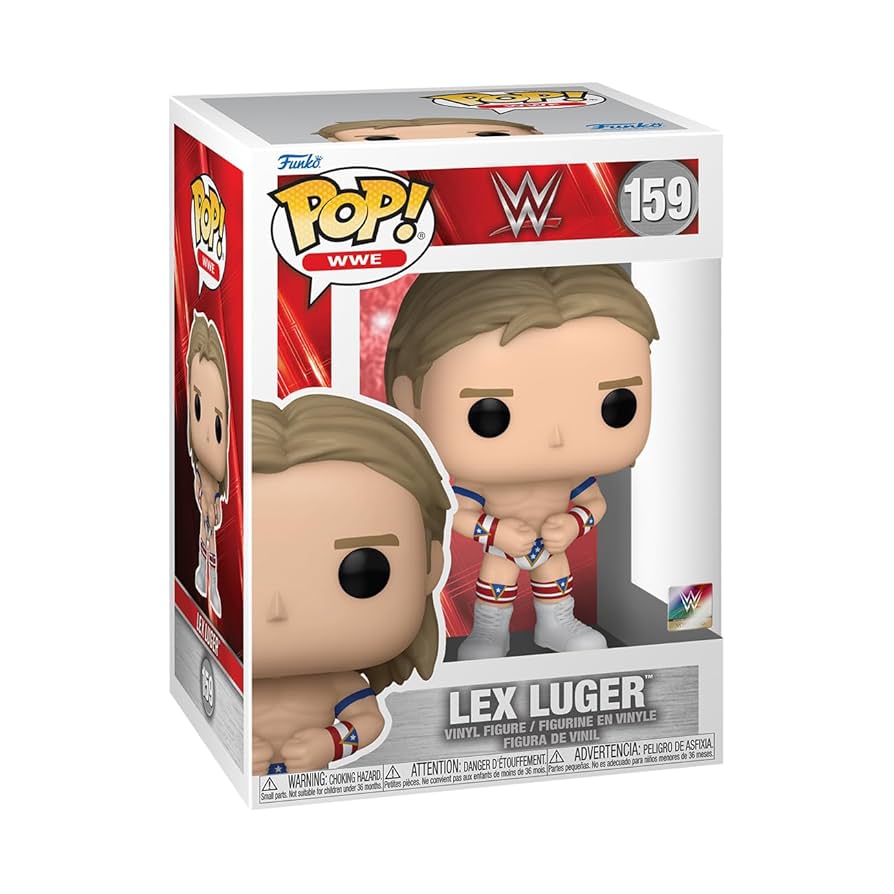 Amazon.com: Funko POP! WWE: WWE 94 SS - Lex Luger - Collectable Vinyl Figure - Gift Idea - Official Merchandise - for Kids & Adults - Sports Fans - Model Figure for