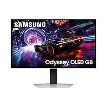 Samsung Monitor Gaming Odyssey OLED G8 (S27FG816SU), Flat, 27”, 3840×2160 (UHD 4K), 16:9, QD-OLED Glare Free, 240Hz, 0,03ms (GtG), FreeSync Premium Pro, Compatibilità G-Sync, Safeguard+, HDMI, DP