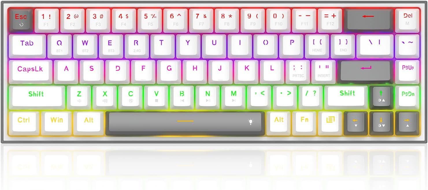 Redragon K705WG-R Pro Top View