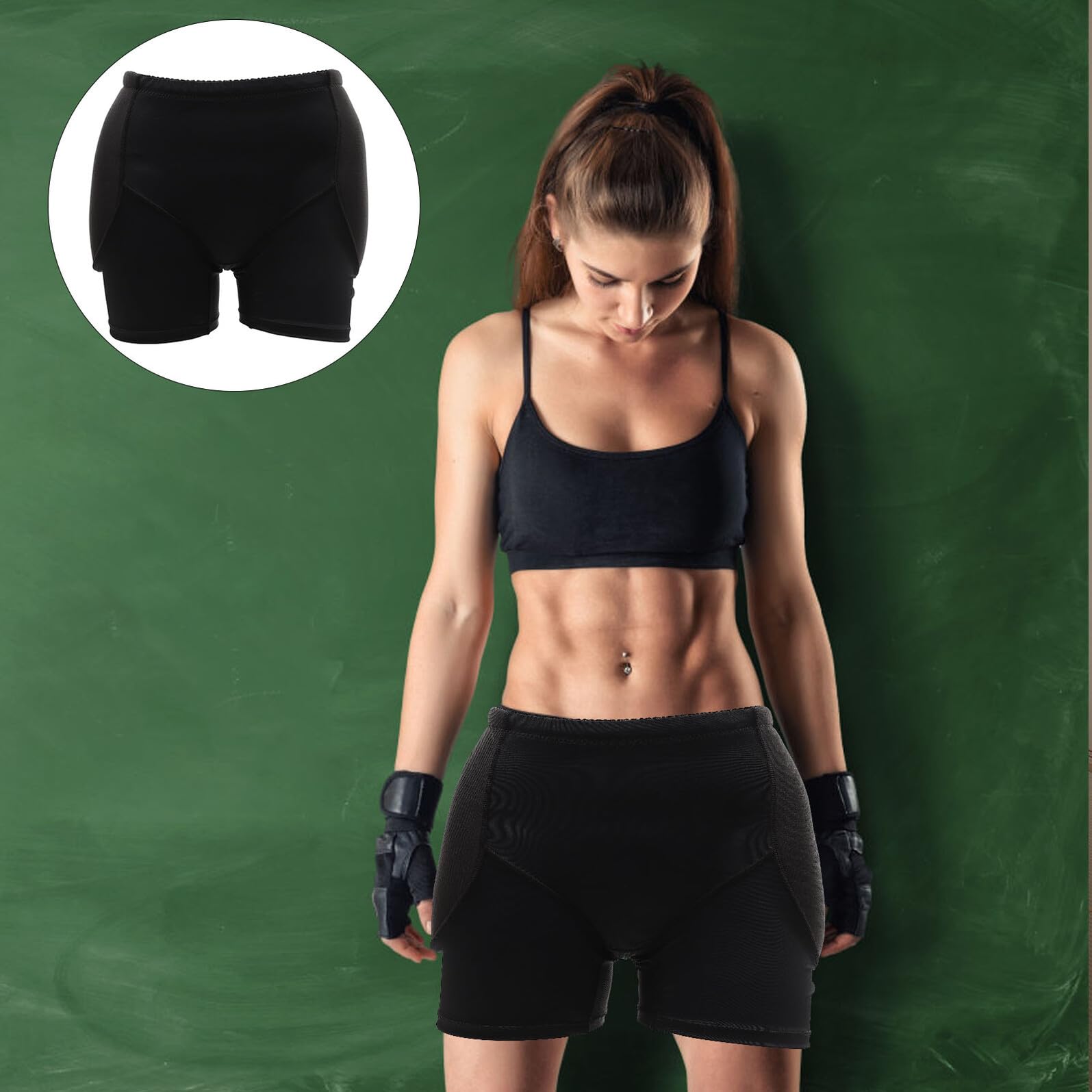 UPKOCH 1pezzi Mutande Modellanti Donna Imbottitura Rimovibile per Fianchi Slip da Donna Traspirante per Esaltare Curve Glutei Intimo Contenitivo Lavorazione Elegante e Confortevole