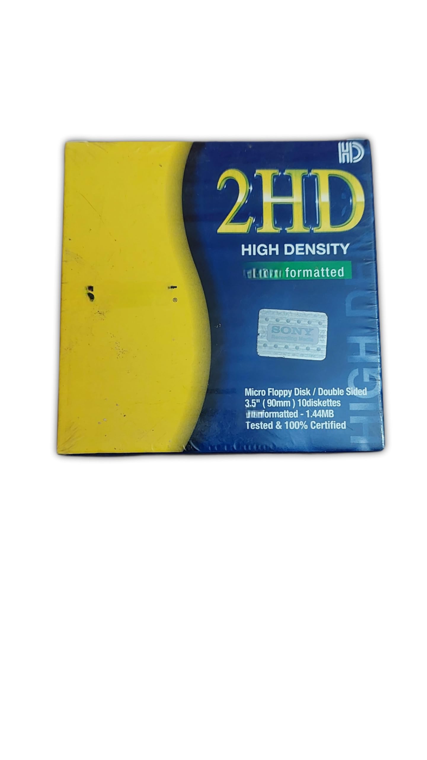 2HD High Density Formatted 3.5-inch Floppy Diskettes, 1.44MB, 10-Pack Son-image-20