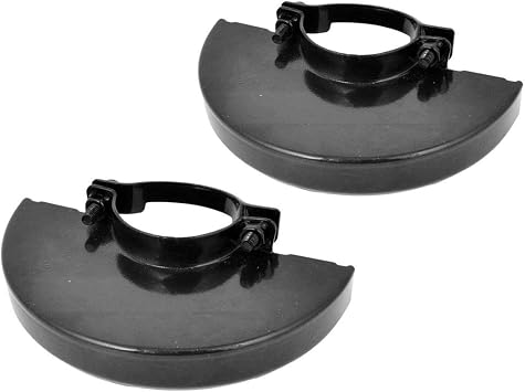 COMOK 2Pcs 4.5inch Black Angle Grinder Metal Safety Guard Protector Wheel Cover for Electric Angle Grinder