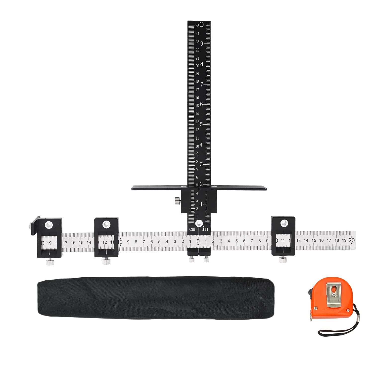 Buy Hardware Jig Aluminum Alloy Drill Guide Jig Adjustable