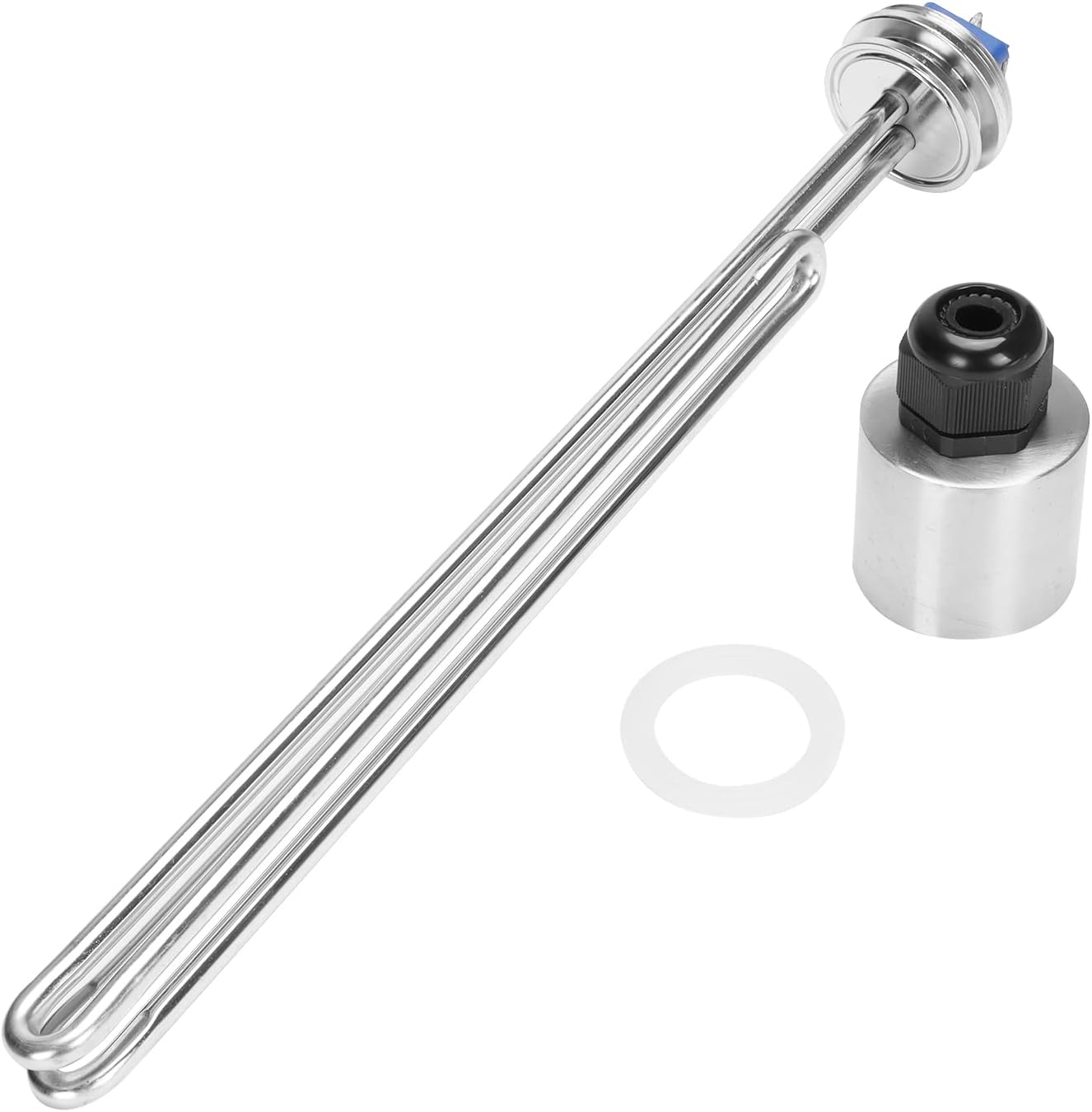 1.5" Tri-Clamp Electric Stainless Steel Immersion Water Heating Element Tube Heater - View #9