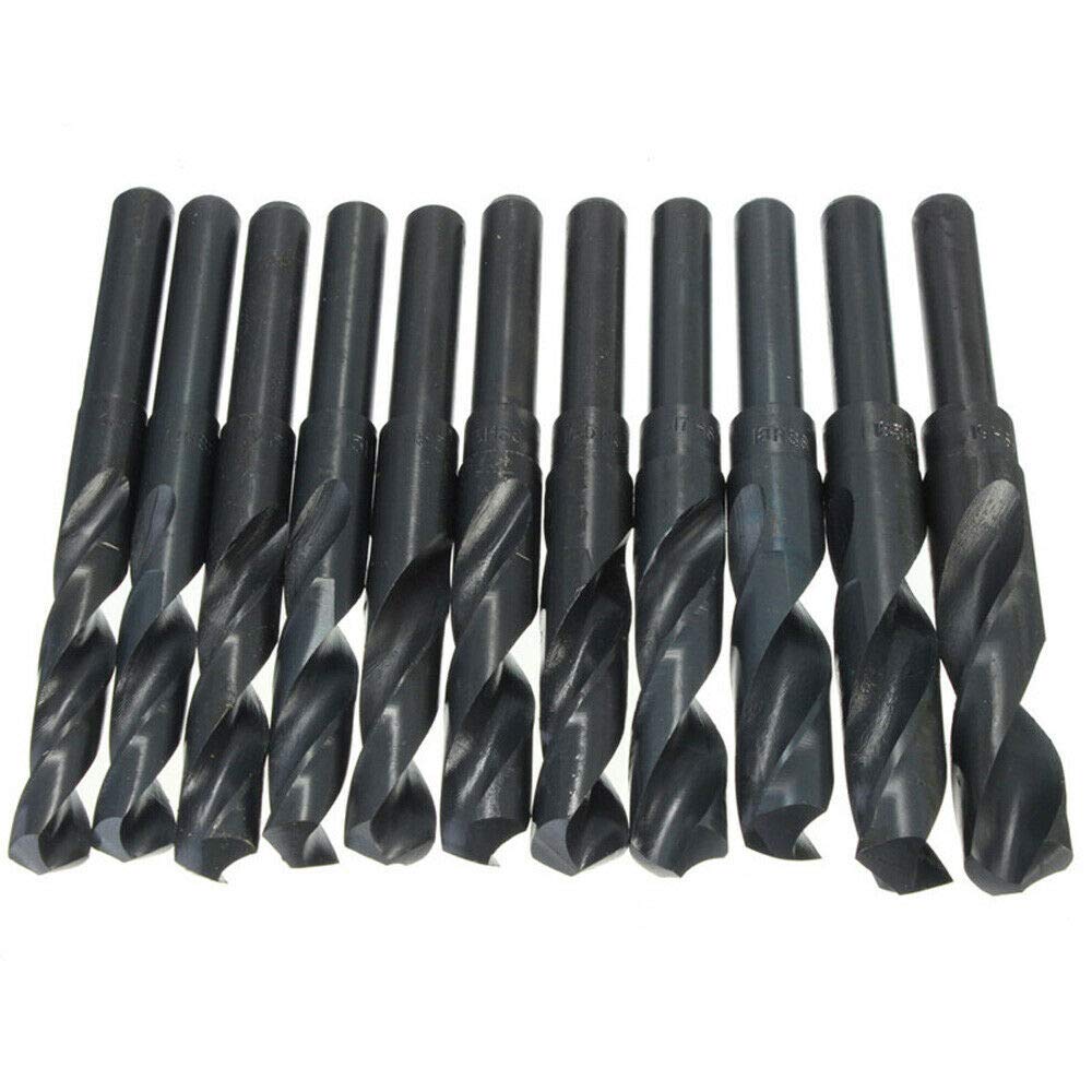 16.5mm HSS Forêt à queue réduite, foret à métaux laminé morceaux de pour perceuses couple hélicoïdale vers foret