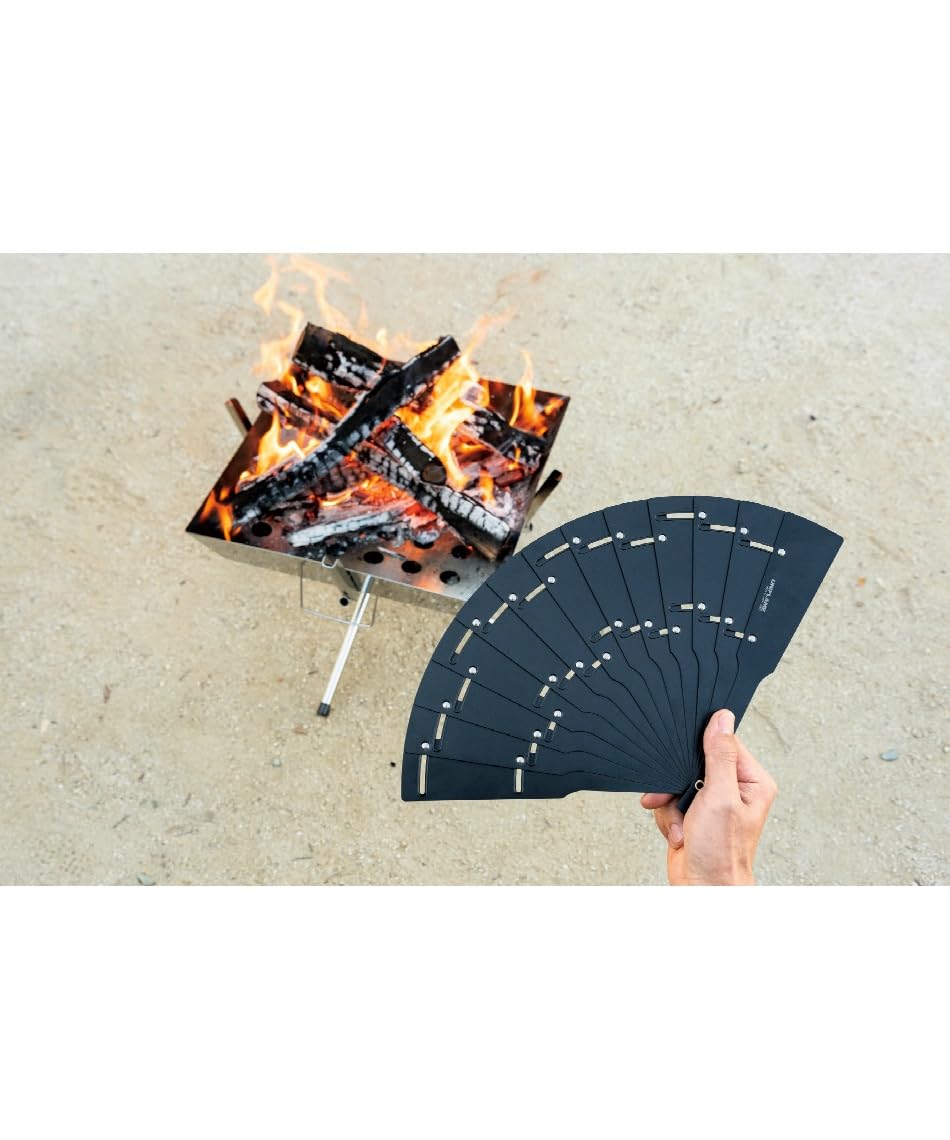 Amazon | ユニフレーム メタ扇 ブラック 632109 | UniFlame