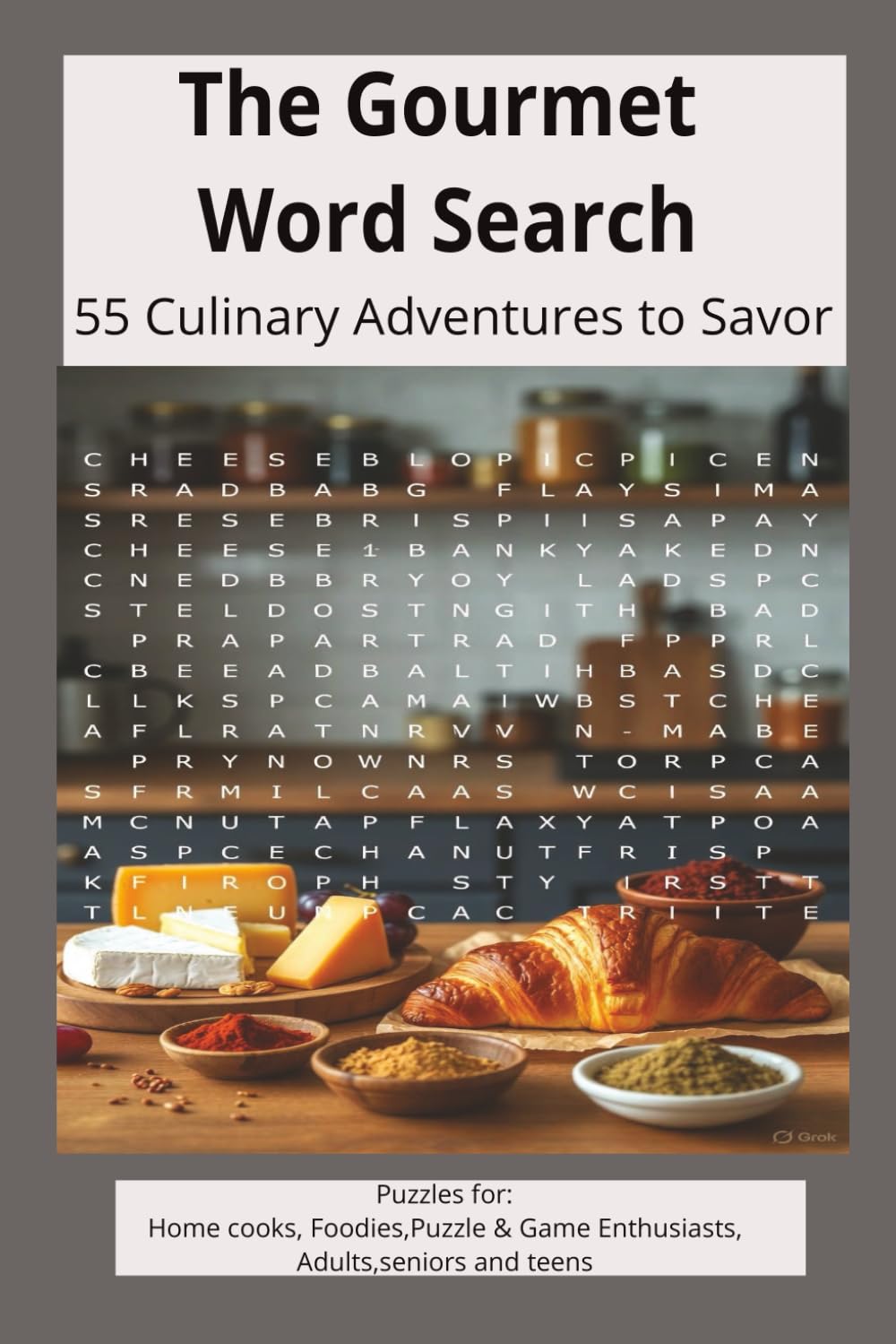The Gourmet Word Search: 55 Culinary Adventures to Savor