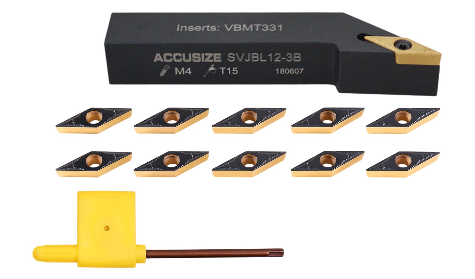 Accusize Indexable Tool Holder, 1/2", 2373-5006 — Amazon image 10