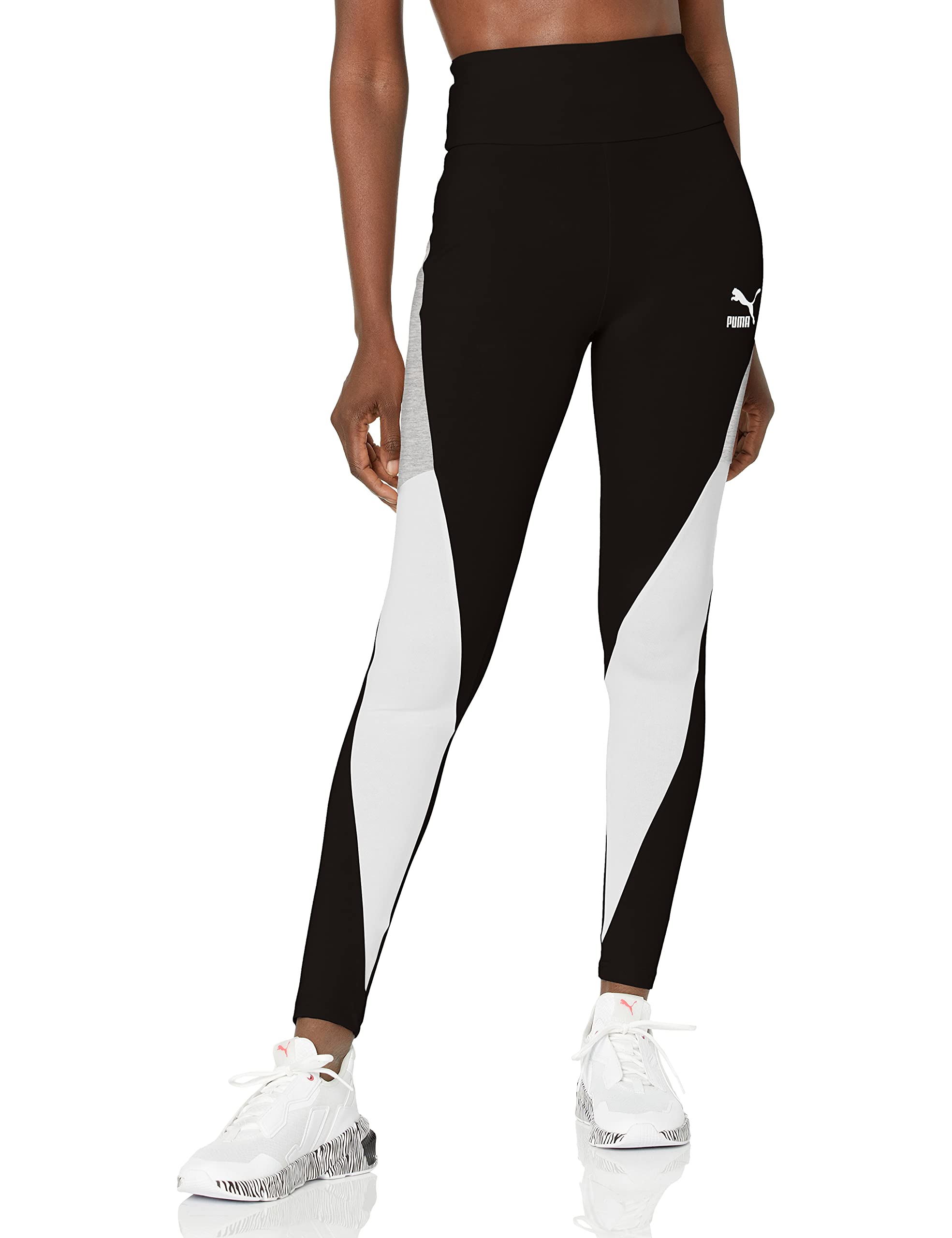 PUMA Clsx High Waist Leggings - Leginsy Kobiety