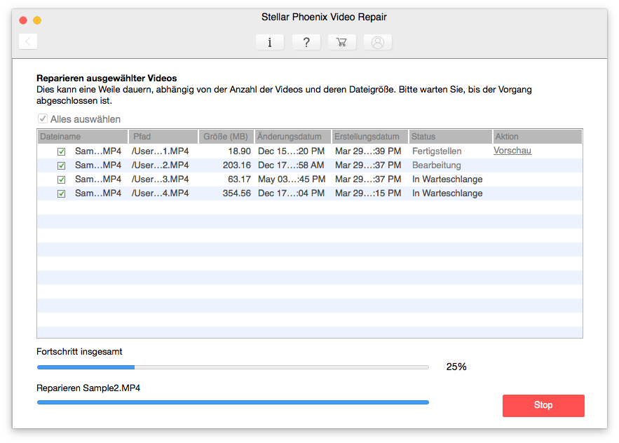 Stellar Phoenix Video Repair (MAC) [Download]