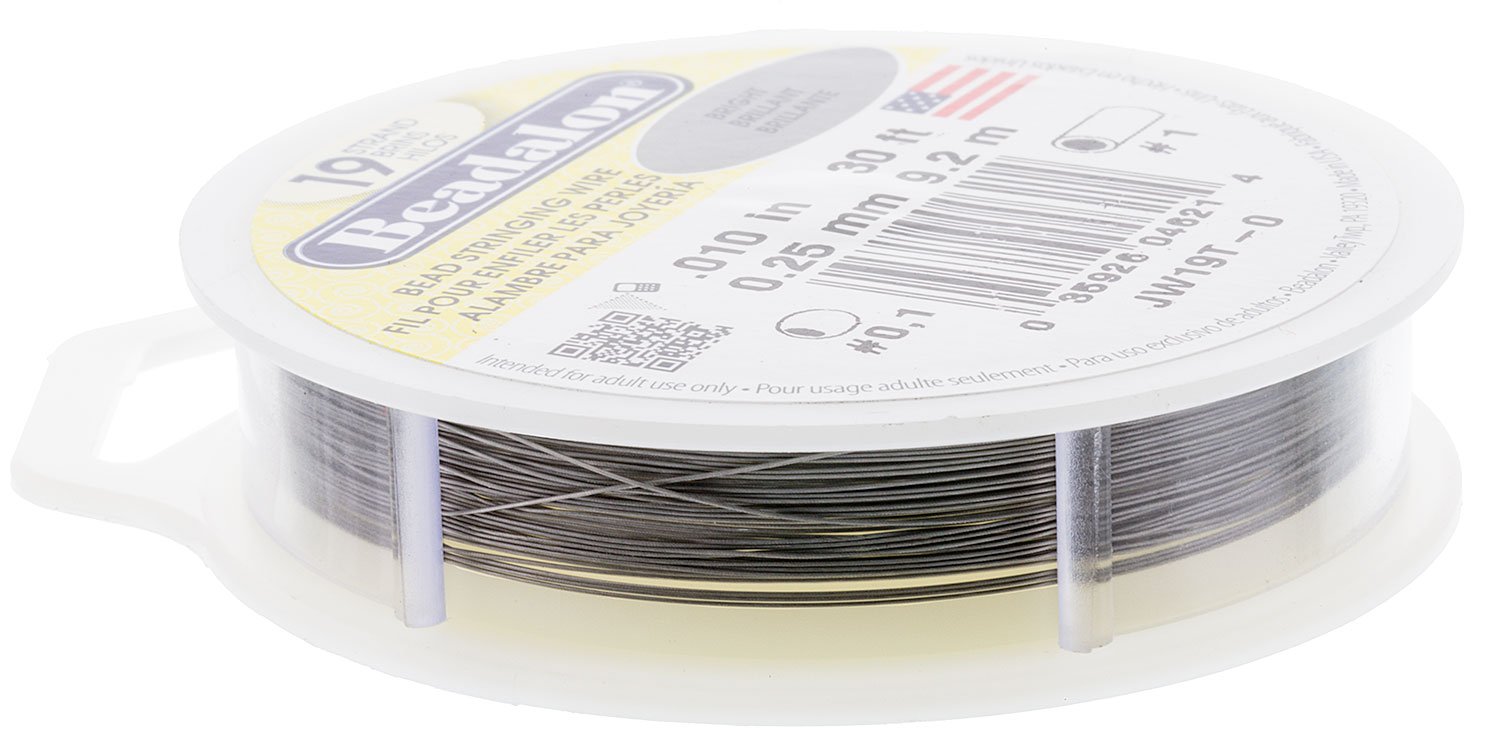 Beadalon 19 Bright .010” 30ft.