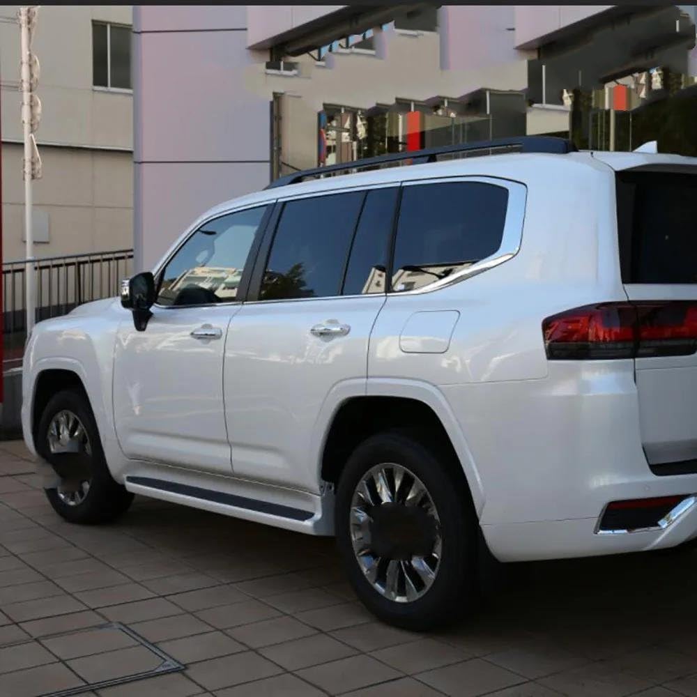 Zewnętrzne klamki do drzwi samochodowych pasują do Toyoty do Land dla Cruiser 300 LC300 2022-2024 osłony na klamki zewnętrzne wykończenia naklejki akcesoria samochodowe części samochodowe
