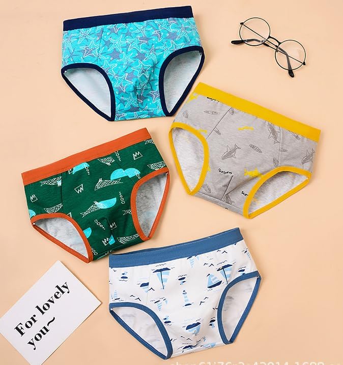 Toddler Underwear Boys Briefs for Boys Cute Cartoon,12 Pack - Image 3