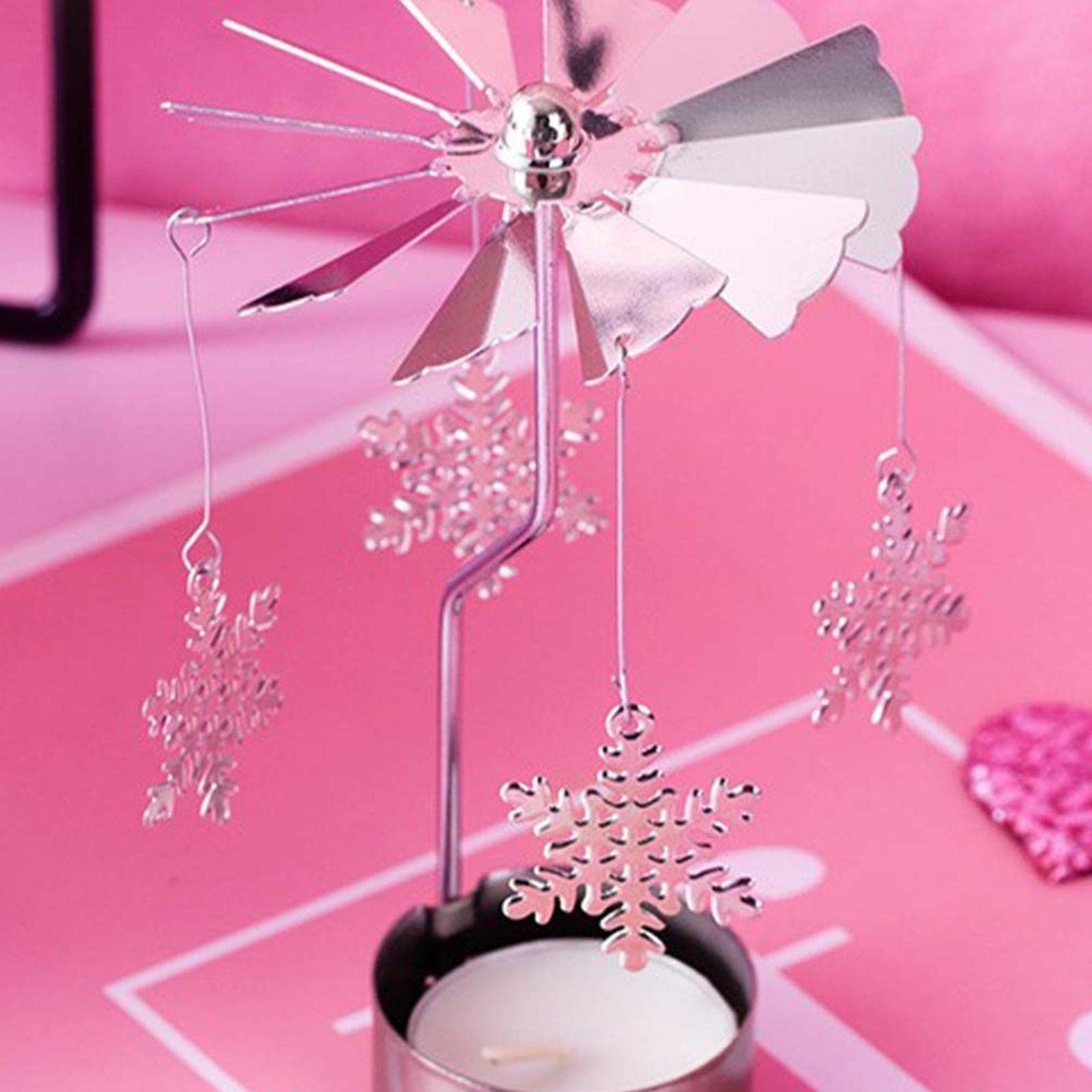 The Christmas Shop | Pluto theelicht carrousel - Met spreeuwen
