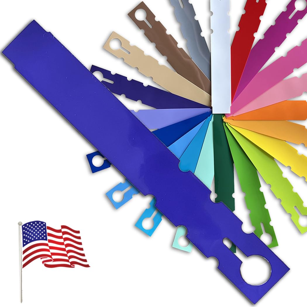 1000 Pcs Plastic Plant Tags - 7" X 1" Lavender Wrap Around Nursery Labels, Made In USA, Thermal Printable