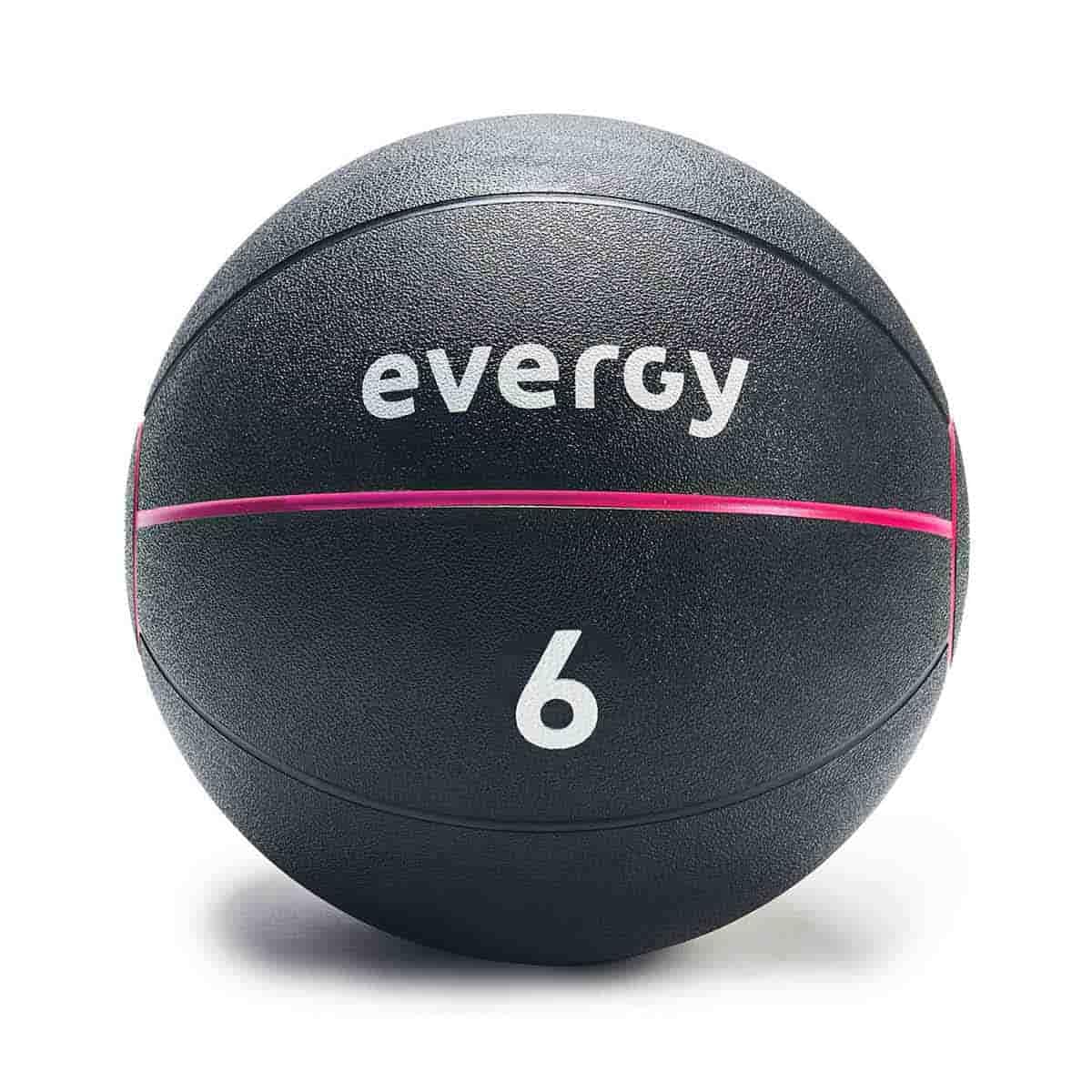 EVERGY - Balón Medicinal (2kg, 4kg, 4kg, 6kg, 8kg, 10kg) Balones Medicinales para Gimnasio en Casa. Medicine Ball - Slamballs - Balón de Crossfit con Diferentes Pesos