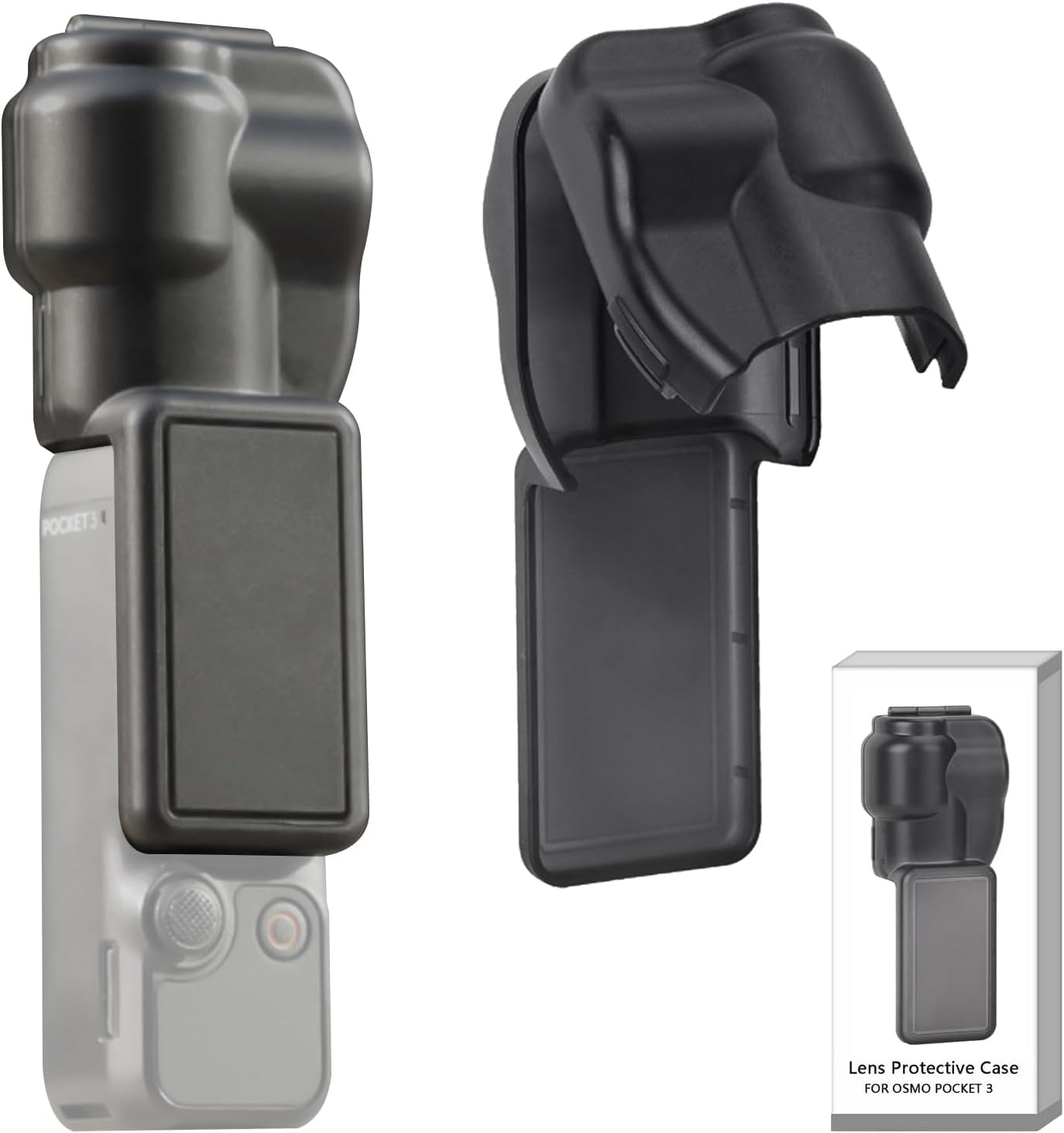 Gimbal Screen Lens Protector for DJI Osmo Pocket 3, Protective Case Gimbal Cover Camera Accessories Guard Cap for DJI Osmo Pocket 3