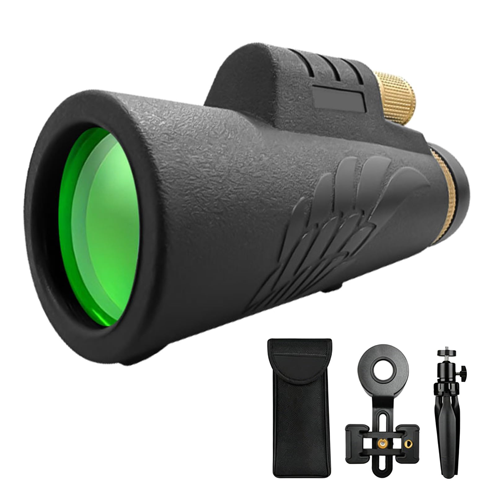 Telescopio monoculare potente monocolo professionale attrezzatura da campeggio impermeabile per cannocchiale portatile da viaggio e da caccia