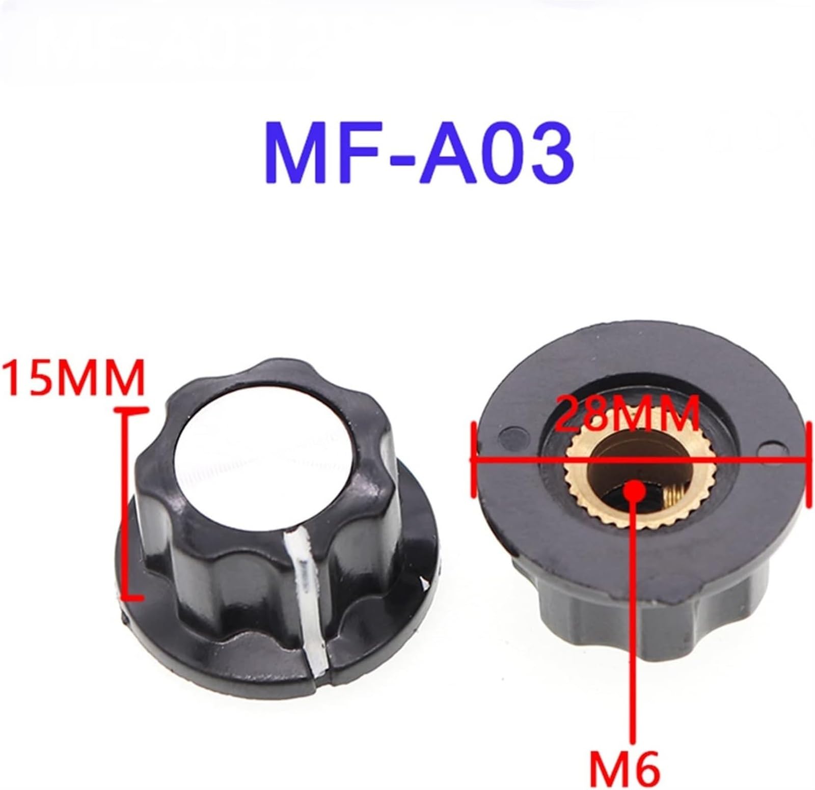 5 Potenziometri Lineari 2W 150K Ohm WTH118 – Montaggio A Pannello, Asse 6 Mm