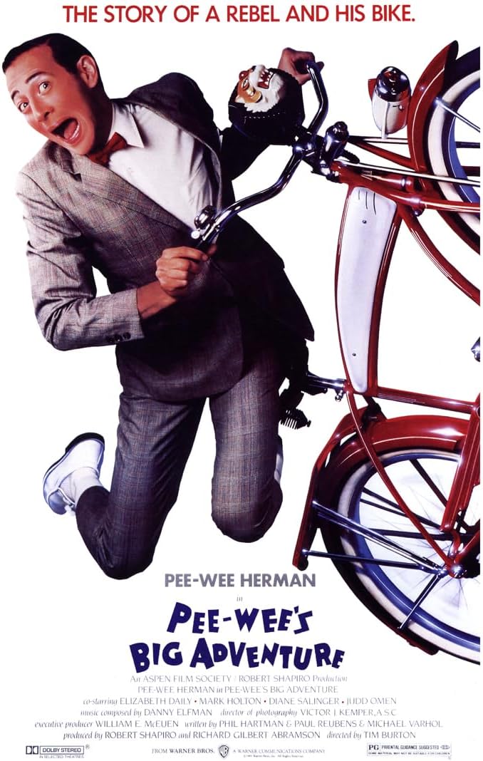 POSTERS FOREVER Pee Wee's Big Adventure Poster, Story of a Rebel