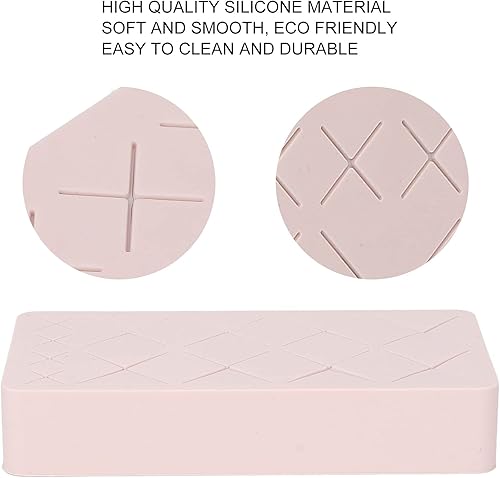 Miniatura 6 de Organizador de maquillaje  Organizador de lápiz labial de 12 ranuras  Soporte de exhibición de maquillaje cosmético de silicona con diseño portátil