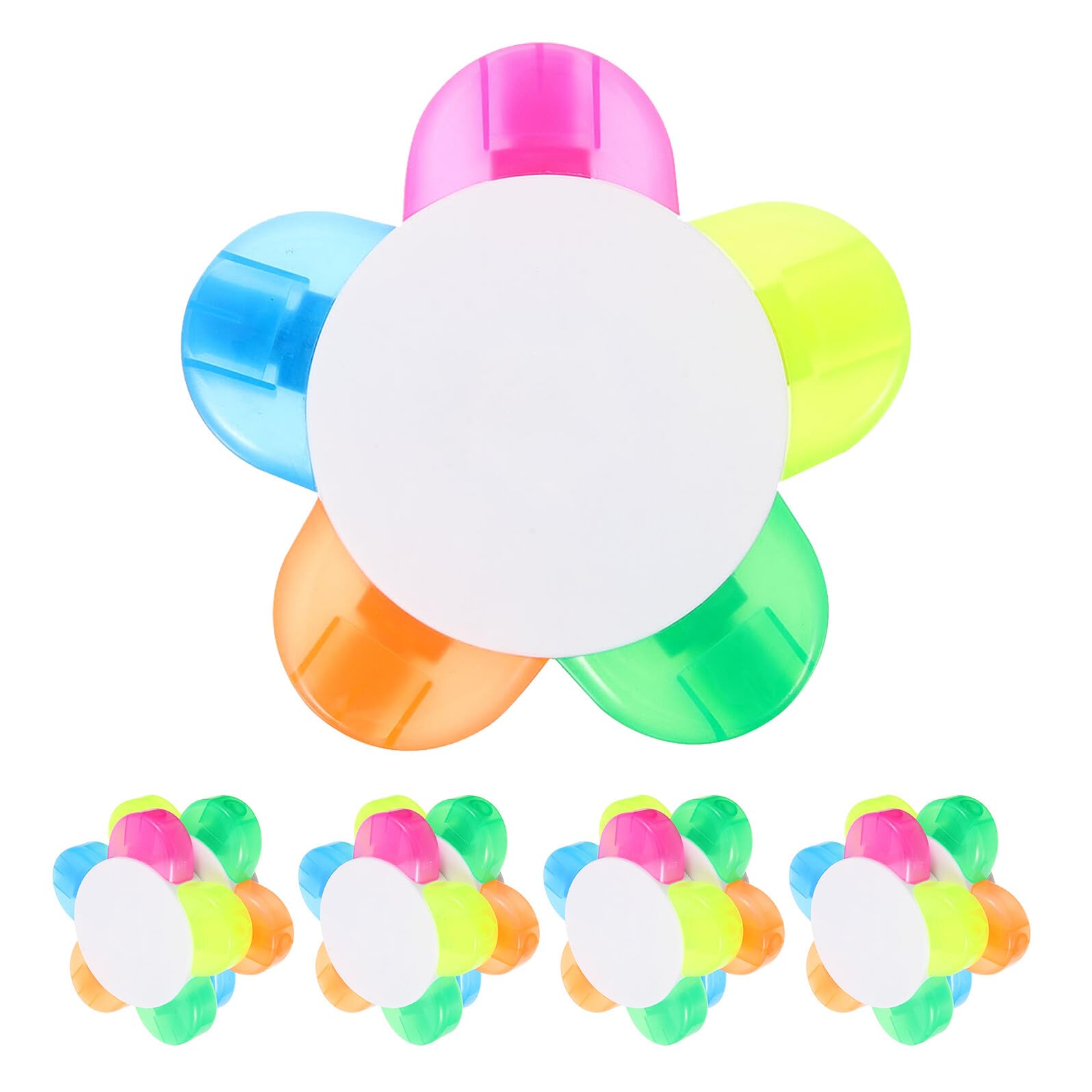 10 Pezzi Di Evidenziatori Penne Colorate Penne A Pennello Per Pittura Al Neon Evidenziatori Fluorescenti Penna Fluorescente Per