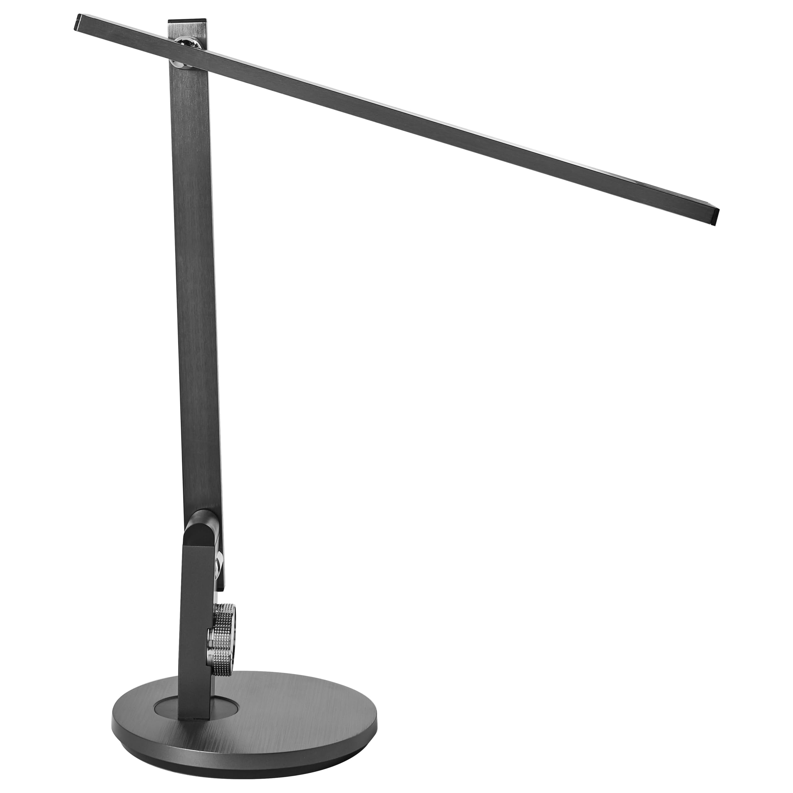 Beliani Schreibtischlampe LED grau verstellbar dimmbar modern für Homeoffice Cetus