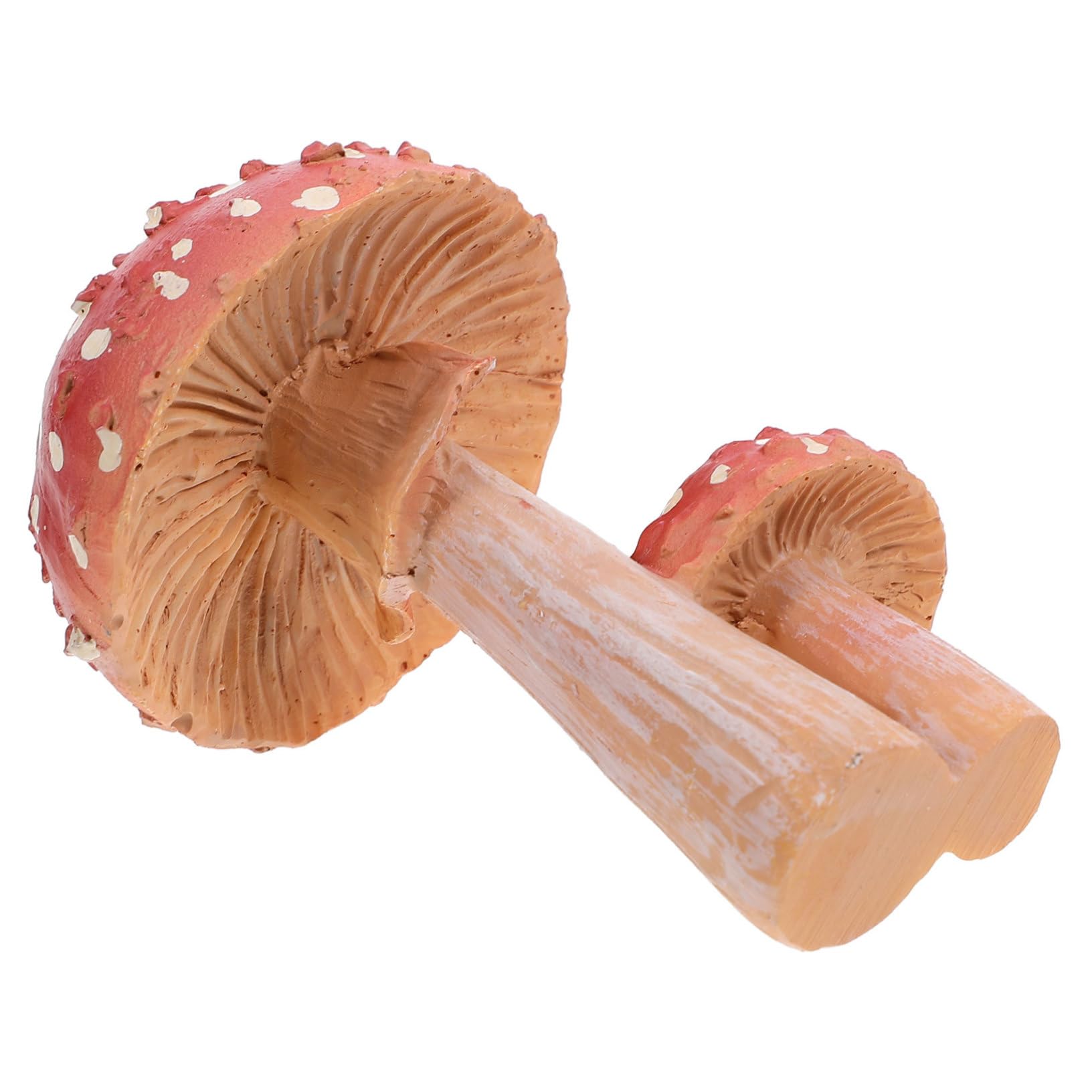 Kisangel 4 Pièces Champignon Bonsaï Ornements Terrarium Décor Pots De Plantes Décor Bonsaï Champignon Miniature s Figurines Mousse Paysage Ornements Fée Jardin