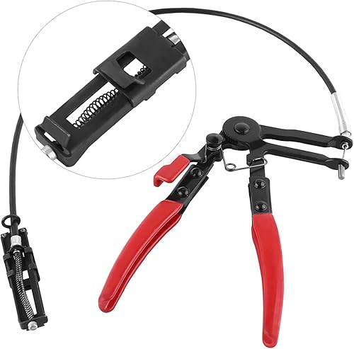 Miniatura 4 de Alicates de bloqueo, alicates SnaptoRing Alicates de alambre flexible de largo alcance para manguera de agua para automóvil, herramienta de