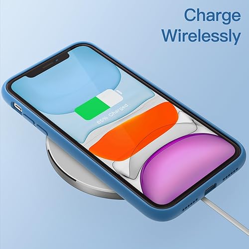 Miniatura 6 de JETech - Carcasa de silicona para iPhone 11 (2019) de 6.1 pulgadas, tacto suave y sedoso, funda protectora de cuerpo completo, a prueba de golpes