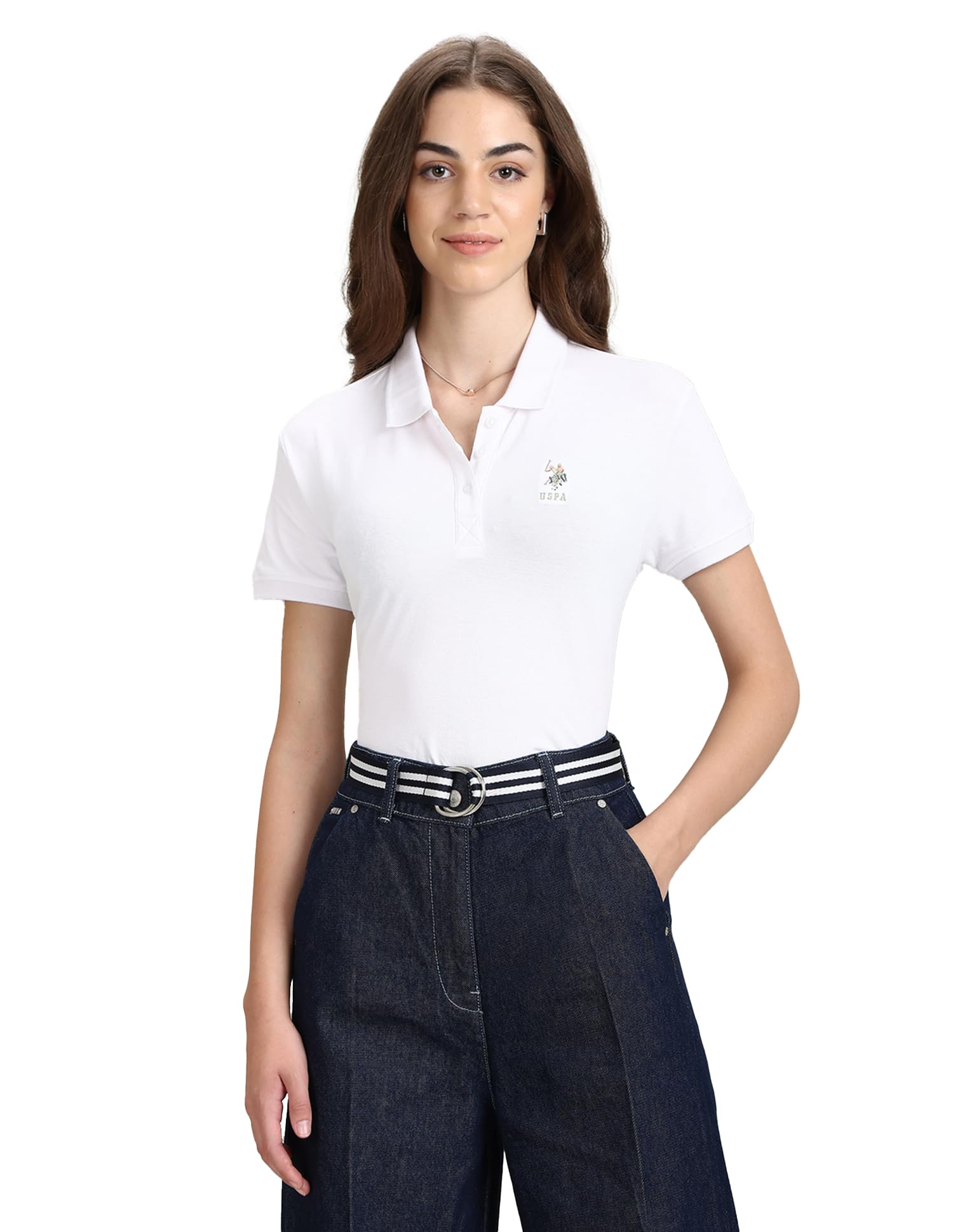 u.s. polo assn. Women's Cotton Regular Fit T-Shirt-picture-25