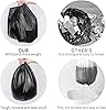 Ezee Black Garbage Bags for Dustbin | 90 Pcs | Medium 19 X 21 Inches | 30 Pcs x Pack of 3 #2