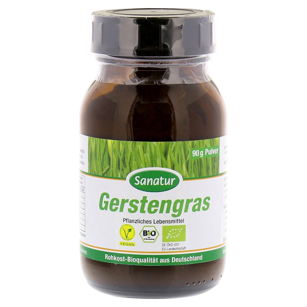 GERSTENGRAS Bio Pulver 90 Gramm