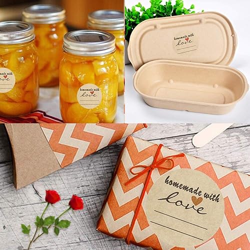 Miniatura 3 de Etiquetas para tarros de mermelada y gelatina, etiquetas de enlatado para tarros Mason y más (2 pulgadas redondas 500rollo) con líneas para