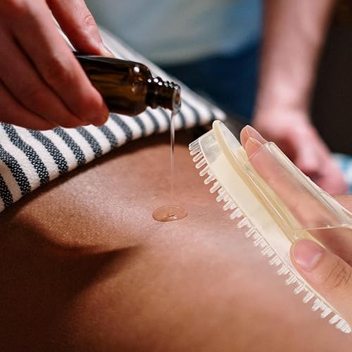 Miniatura 2 de Gatuida 2 unids Meridian Massage Brush Portable Acupoint Massager Stick para espalda, cuello, brazo, pierna, pie, punto gatillo herramienta de masaje