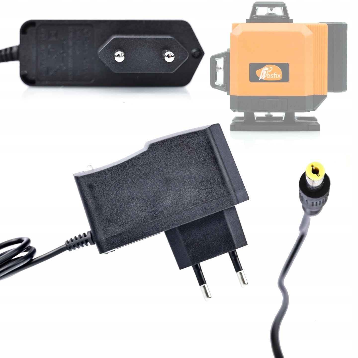 BATTERIE DE BATTERIE POUR NIVEAU LASER 3D 4D + CHARGEUR ROSFIX KIT