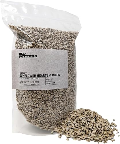 Miniatura 7 de Old Potters Wildlife - Corazones y patatas fritas de girasol, 6 libras